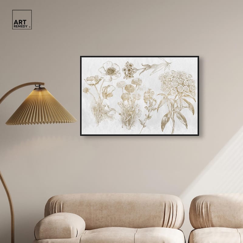 Floral Selection Canvas by Art Remedy