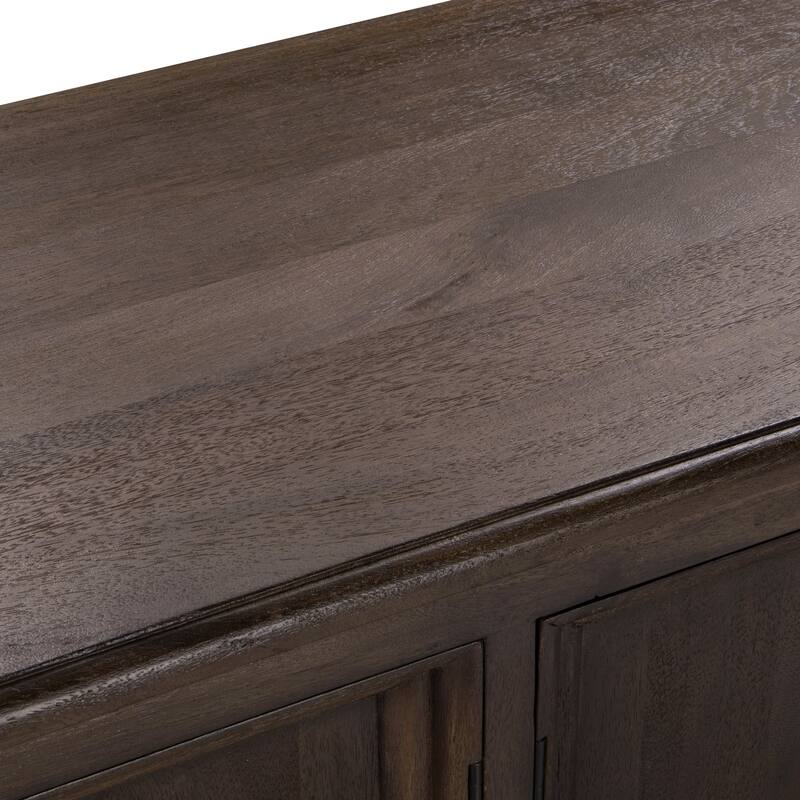 Classic Home Brookside 4-Door Mango wood Sideboard Buffet