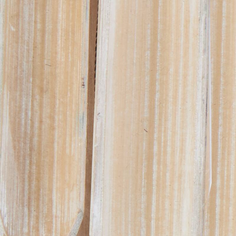 Blue Bamboo Wood Handmade Ship Wheel Indoor Outdoor Windchime with Log Chimes