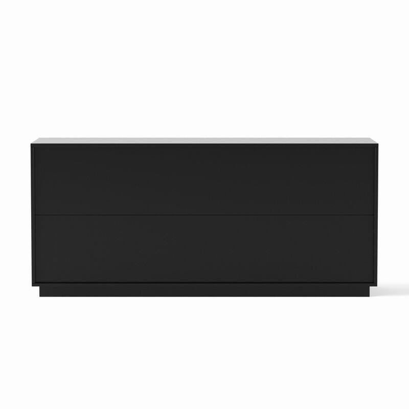 Modern 60" Sideboard Buffet Cabinet with 4 Doors for Stylish Home Organization and Elegant Storage