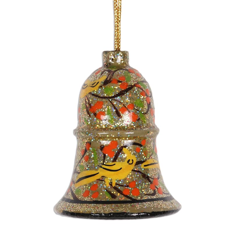 Novica Handmade Seasonal Song Wood Ornaments (Set Of 4) - 5.7 cm H x 4.2 cm D