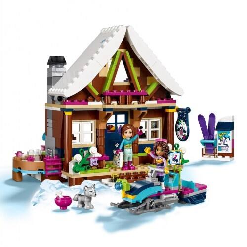 Shop Lego Friends Snow Resort Chalet 41323 Overstock 17776770