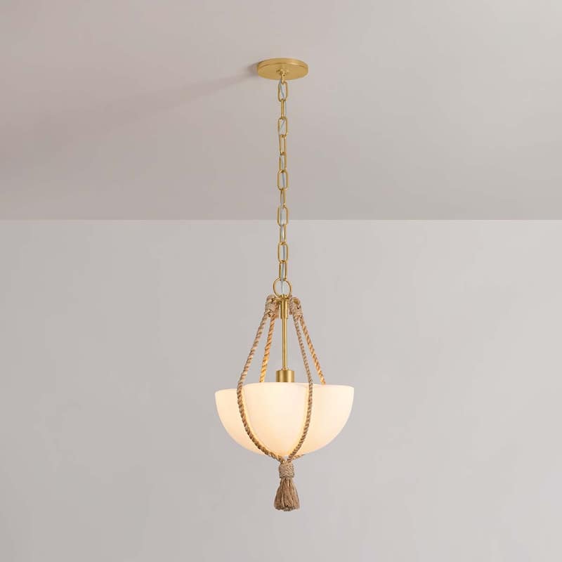 Hudson Valley Lighting 1013 Amberley 12" Wide Mini Pendant with Matte
