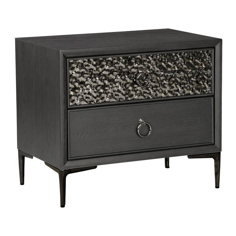 Furniture of America Fable Modern 3-Piece Solid Wood Panel Bedroom Set