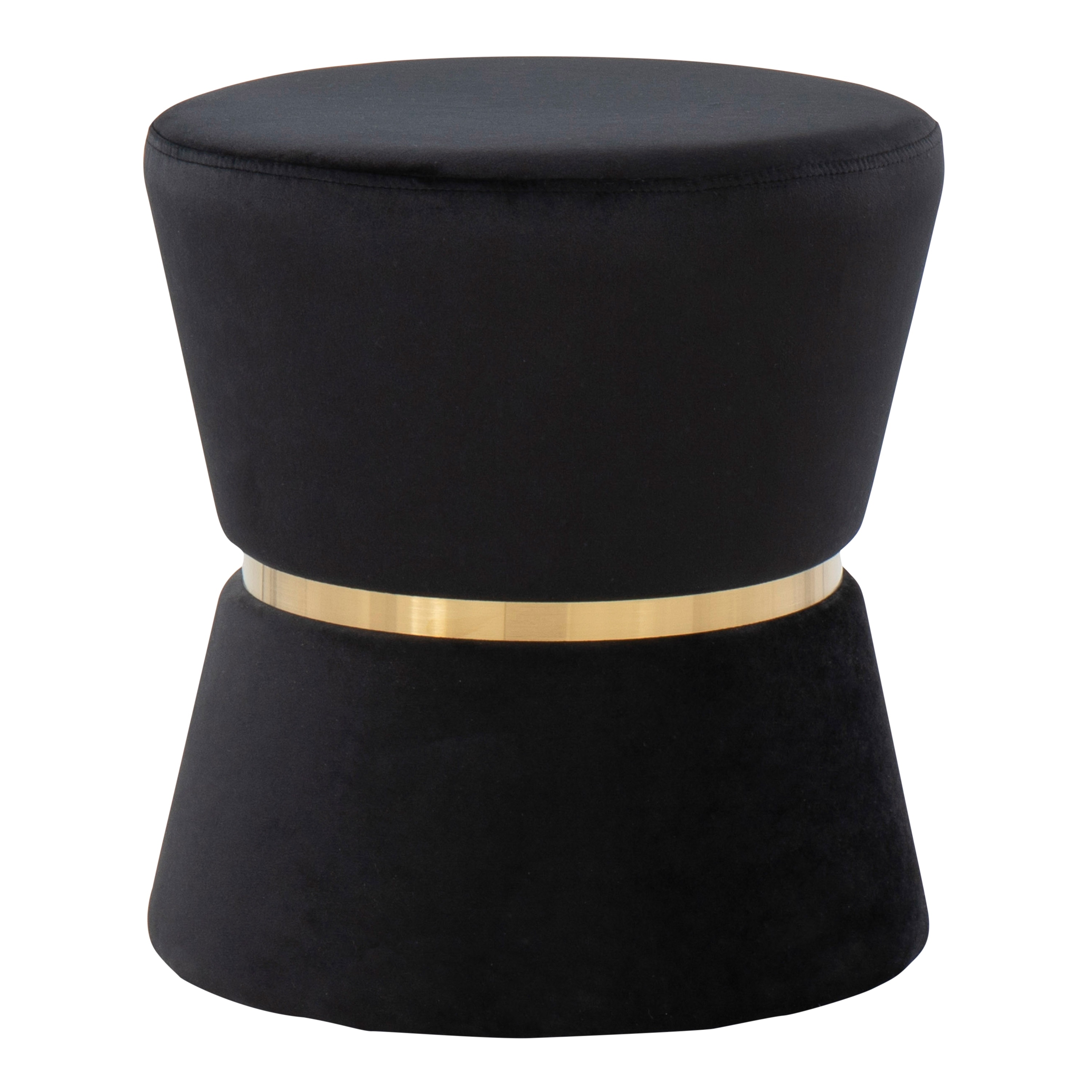 Monroe Velvet Ottoman