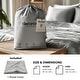 preview thumbnail 18 of 38, Deconovo Bamboo Fiber Satin Bedding Collection Duvet Cover (1 Piece) or Sheet Set (4 Piece)