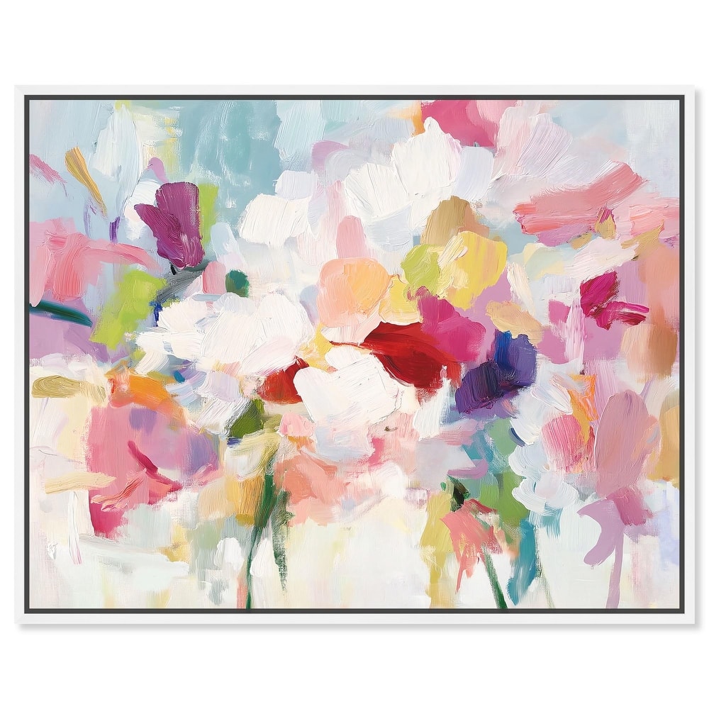 Saturated Colors II Canvas by Art Remedy