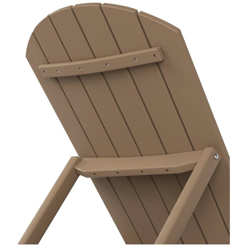 Altura Armless Poly Eco-Friendly All Weather Reclining Chaise Lounge (Set of 2)
