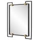 preview thumbnail 4 of 4, Uttermost Ivey Rectangle Industrial Mirror - 32.5"W x 42"H x 2.5"D