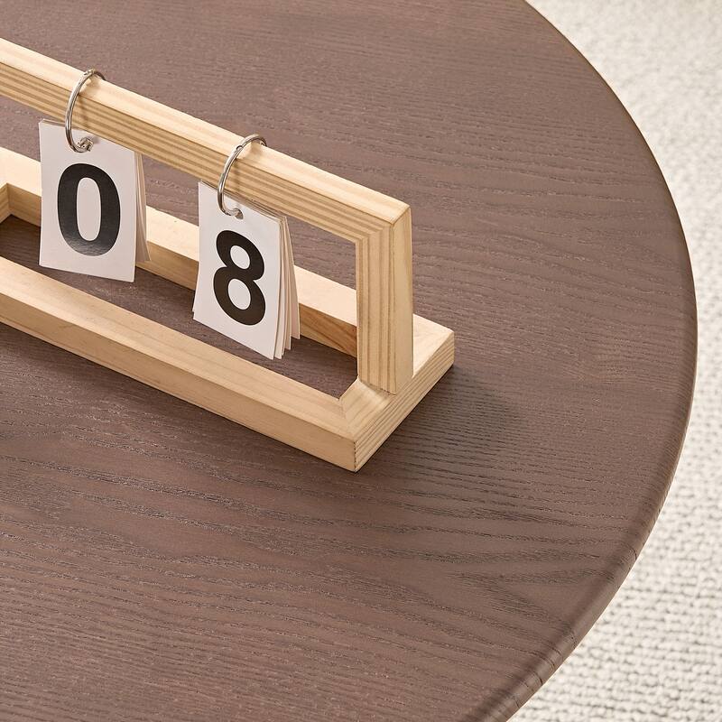 Coffee Table Set of 2 ,MDF Round Coffee Table for Living Room ,Apartment