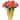 Artificial Christmas Poinsettia with Wrapped Base - 28" - Pink