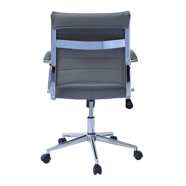 https://ak1.ostkcdn.com/images/products/is/images/direct/2551a78d322d81e5998141630af1d1848e8c04de/2xhome-Gray-Office-Chairs-Mid-Back-Ribbed-PU-Leather-Black-Executive-Task-Work-Conference-With-Arms-Wheels-Tilt-Swivel-Rolling.jpg?impolicy=medium