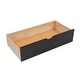 preview thumbnail 13 of 40, Functional Design Wood Bunk Bed with Shelfs, Storage Staircase and 2 Drawers, Solid Construction