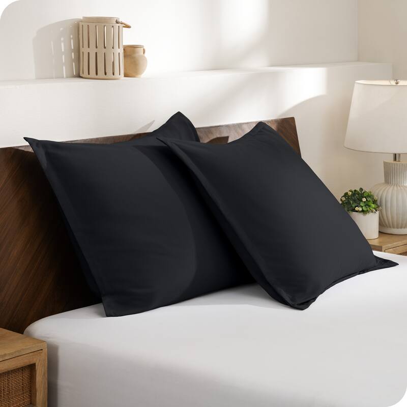 Bare Home Double Brushed Pillow Shams (Set of 2)