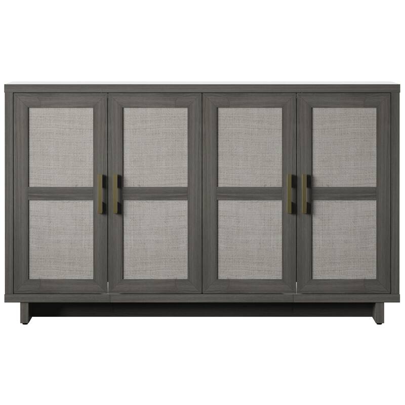 Coastal Sideboard with Linen Inspired Accents
