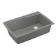 preview thumbnail 51 of 64, Karran Drop-In Quartz Composite 34 in Single Bowl Kitchen Sink with Accessories
