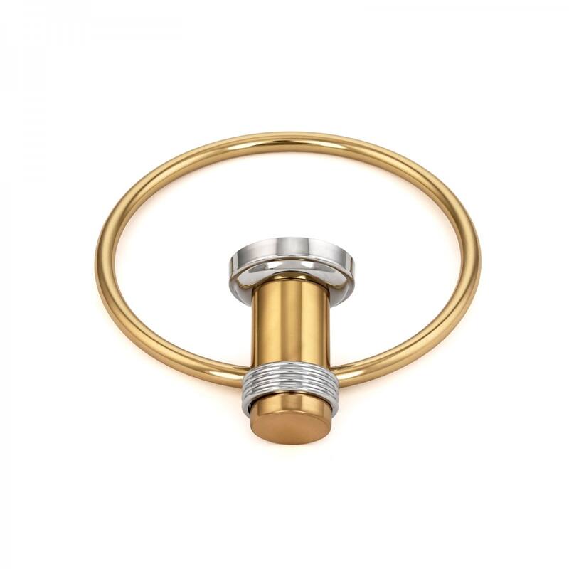 Brass Towel Ring 6.75" Victorian Towel Ring for Bathroom Renovators Supply