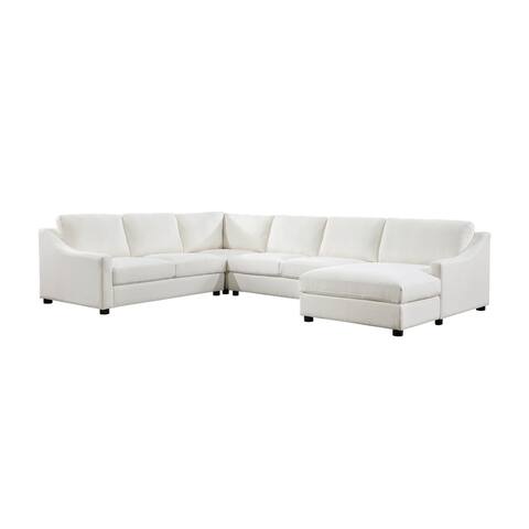 Hanna 4-Piece Sectional Sofa with Right Chaise