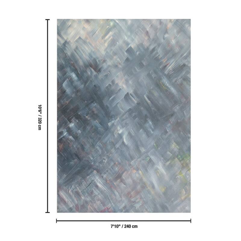 Modern Artistic Area Rug - 6' x 7'