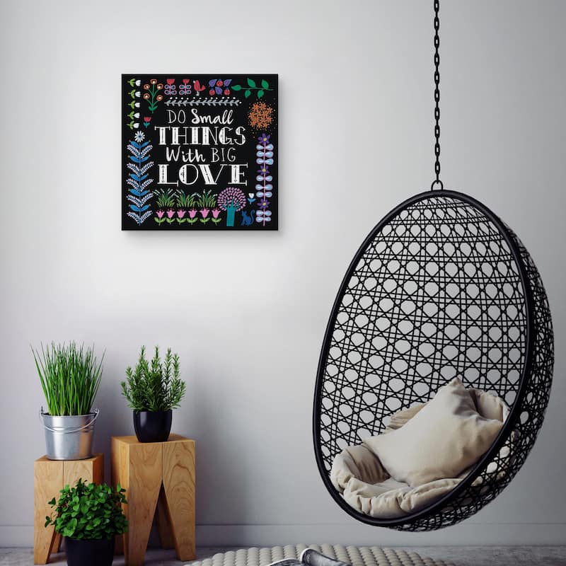 Bright Folklore Inspiration I by Wild Apple Portfolio Canvas Art Print