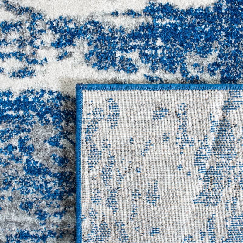 SAFAVIEH, Evoke Yukako Modern Abstract Distressed Rug