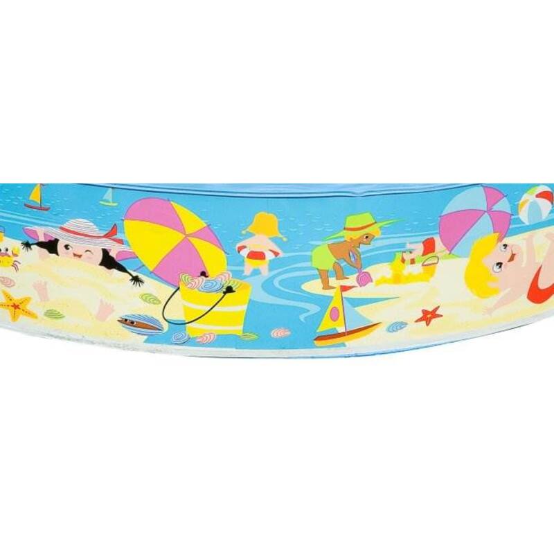 Intex Beach Days Snapset Instant Round Kids Childrens Swimming Pool (6 Pack) - 2.87
