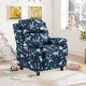 preview thumbnail 16 of 21, Kids Recliner Chair, Toddler Ergonomic Adjustable Lounge Sofa Navy Dinosaur