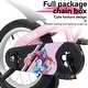 preview thumbnail 34 of 53, 18 Inch Sporty Kids Bike with Training Wheels and Stand Adjustable Saddle, Aged 5-10 years tall Height 39-49 inches