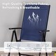 preview thumbnail 11 of 46, Outdoor 5/7-Piece Patio Dining Set, 7-positon Reclining Folding Sling Chair & E-Coating Metal Steel Table