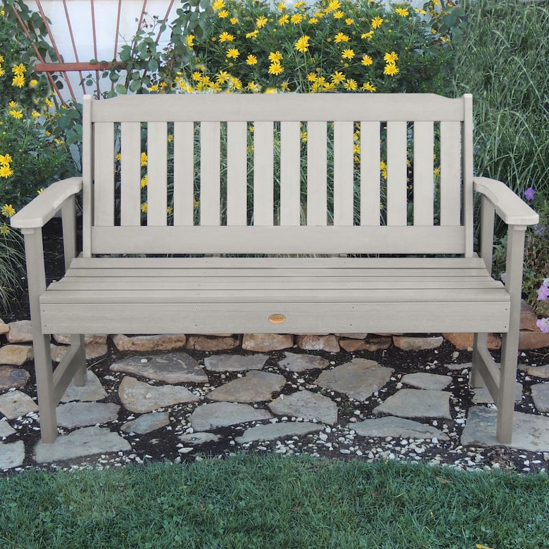 HIGHWOOD Lehigh 5-foot Eco-friendly Synthetic Wood Garden Bench