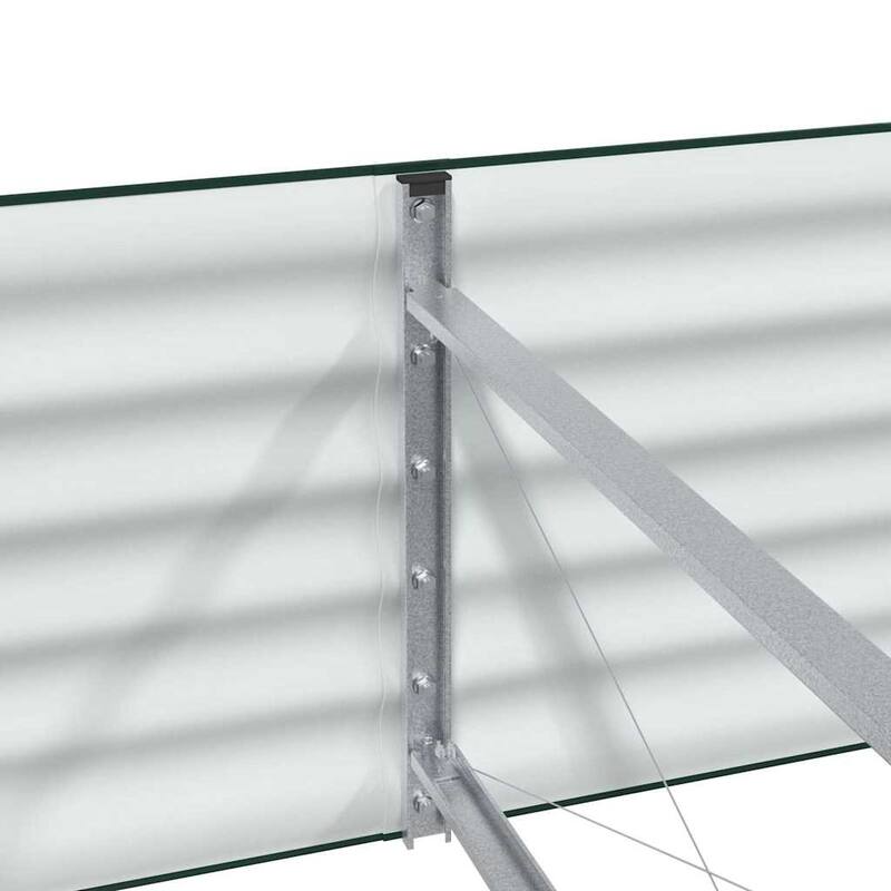 vidaXL Raised Bed in Steel