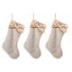 Option 3PK Grey Faux Fox Fur