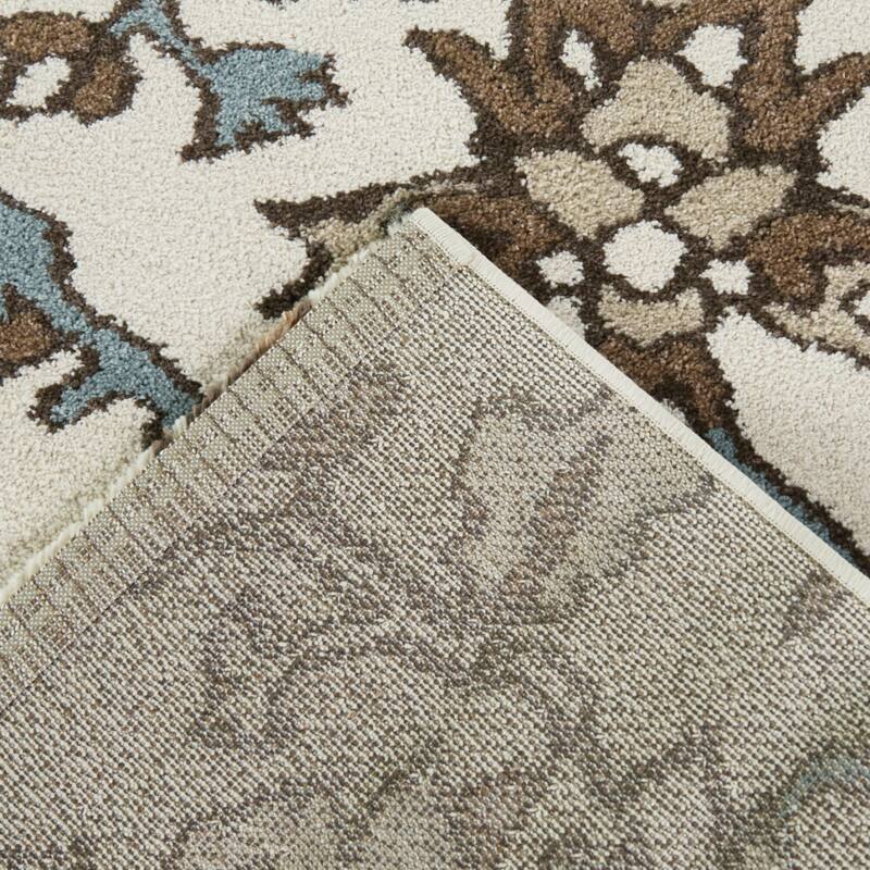 Lucania Floral Transitional Area Rug