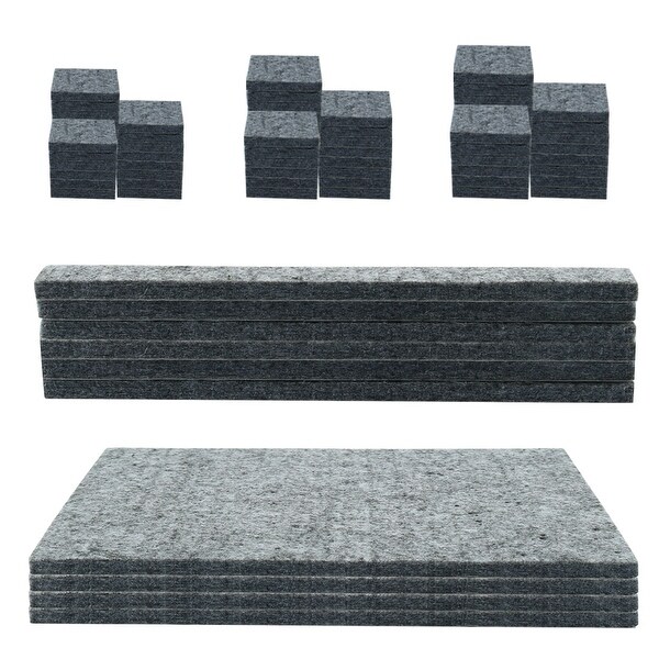 Felt Furniture Pads Square Self Adhesive Anti Scratch