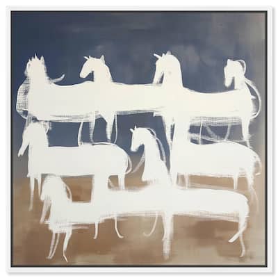 Phantom Herd Canvas by Art Remedy