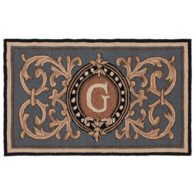 SAFAVIEH Handmade Monogram Griseldis Casual Rug