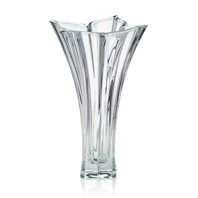 Mikasa Florale 14IN Crystal Vase