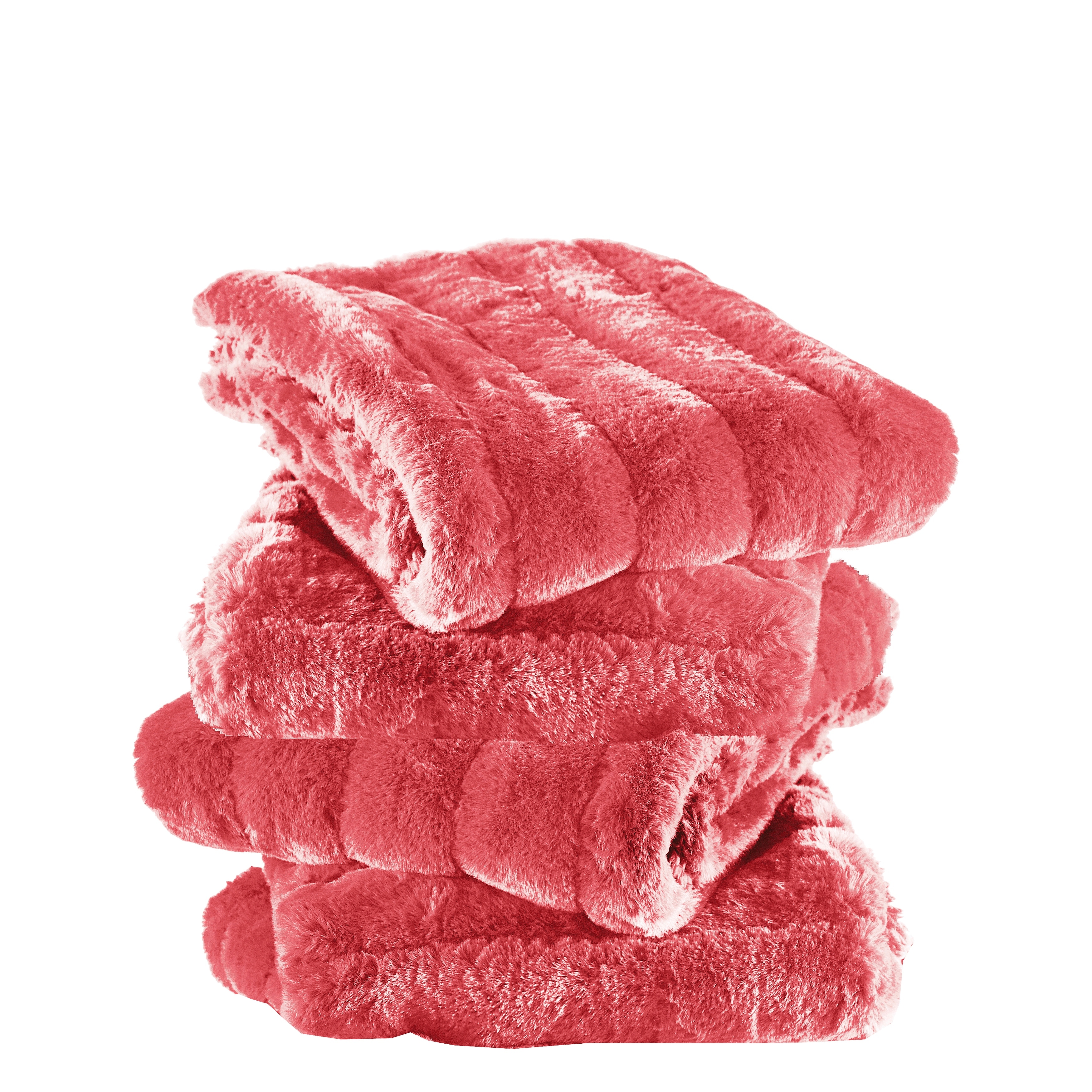 Supermink Soft Solid Throw Pillow Covers Set of 4, NO INSERT-image