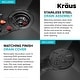 preview thumbnail 82 of 100, KRAUS Kore Workstation Farmhouse Apron Stainless Steel Kitchen Sink