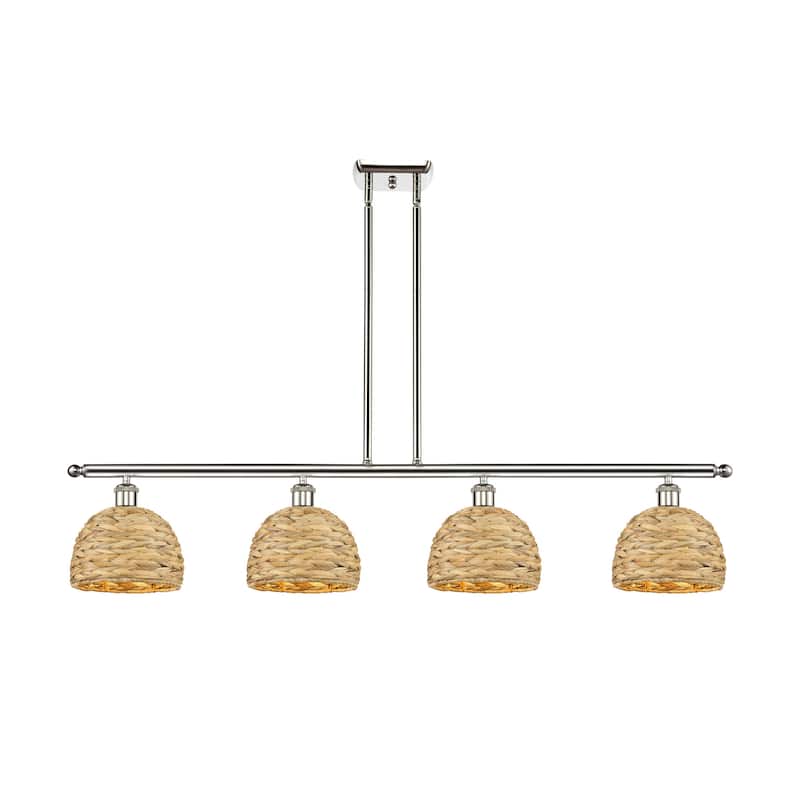 Innovations Lighting 516-4I-11-48 Woven Rattan Linear Woven Rattan 4