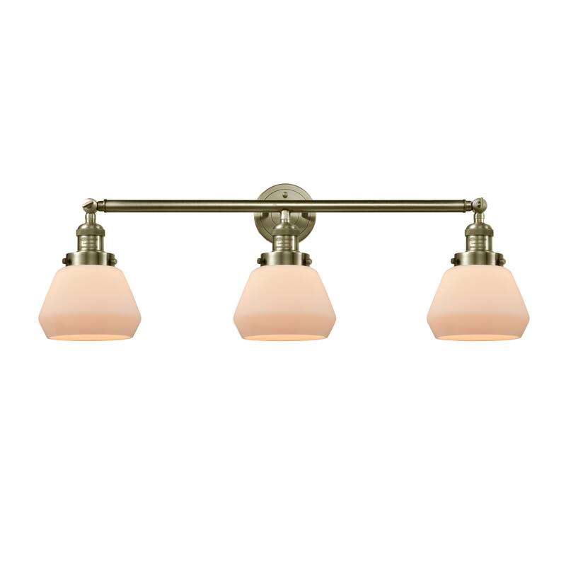 Innovations Lighting Fulton 3 Light 30" Wide Bathroom Vanity Light