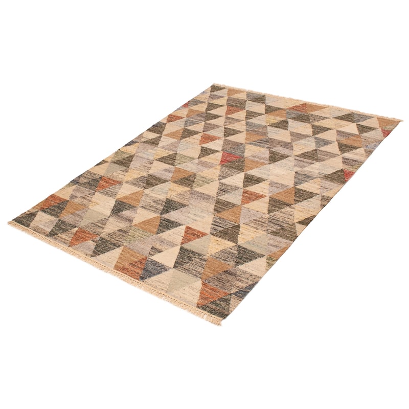 Ankara FW Beige Kilim 5'4" x 7'2" - 5'4 x 7'2
