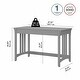 preview thumbnail 38 of 37, Salinas 48W Writing Desk by Bush Furniture