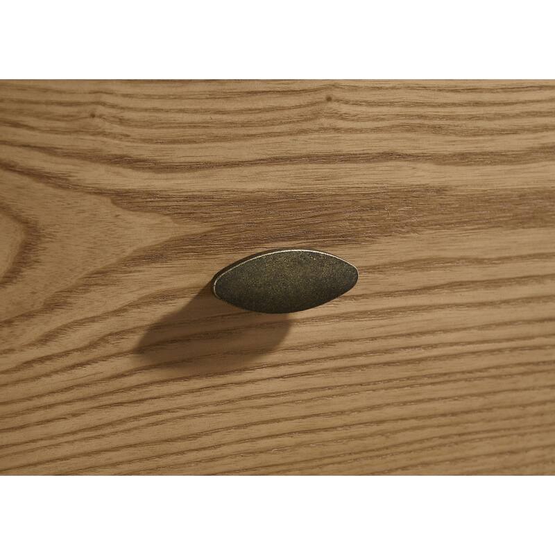 Robyn 6-drawer Bedroom Dresser and Mirror Light Ash