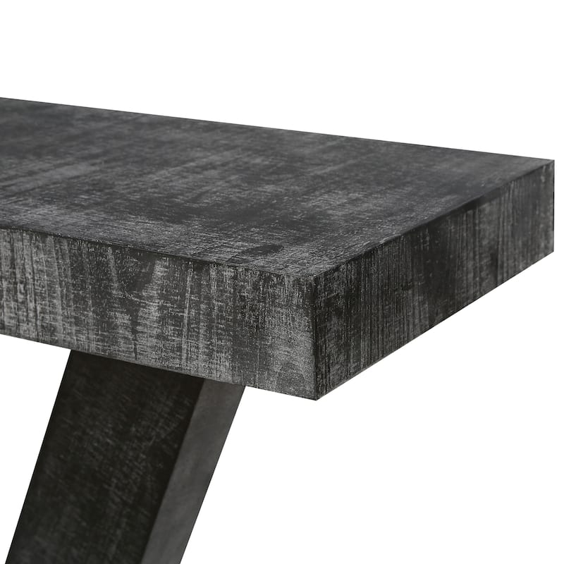 60 Inches Vintage Distressed Wood Entryway Bench with 2-Tier Solid Wood Veneer Storage Cabinet,Rustic Wide Design for Hallway