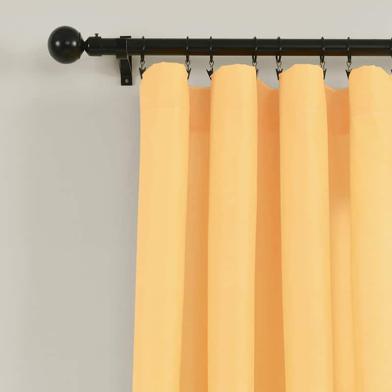 Lush Decor Glitter Ombre Metallic Print Window Curtain Panel Pair - 84" x 52"