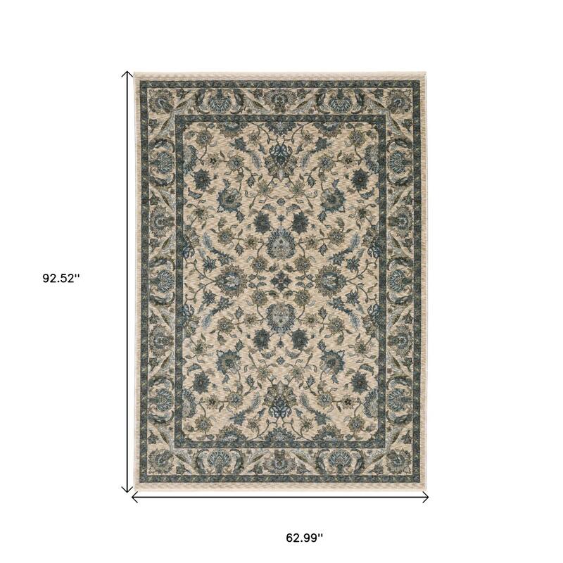 HomeRoots Oriental Traditional Runner Area Rug