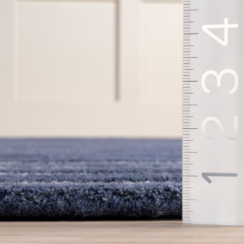 Pacific Striped Wool Area Rug