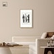 preview thumbnail 3 of 60, Bebop I Black Art Canvas Print by Art Remedy