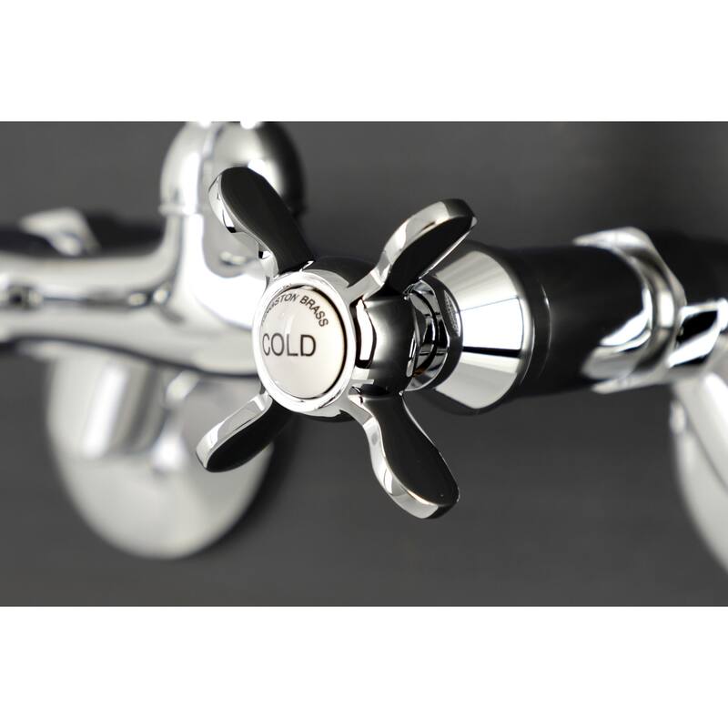 Kingston Two-Handle Wall Mount Bar Faucet